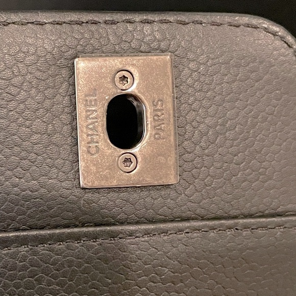 Chanel Flap with Ruthenium Hardware - Picture 13 of 14